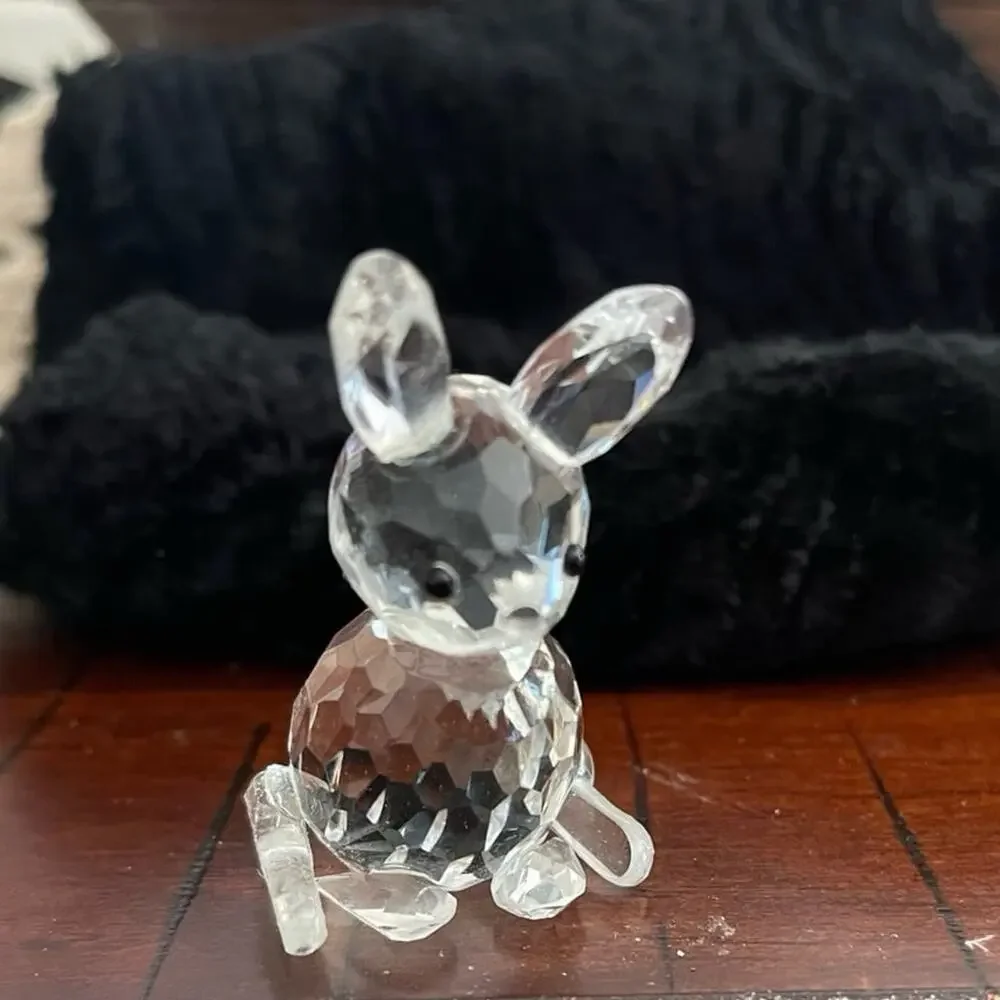 Swarovski crystal bunny